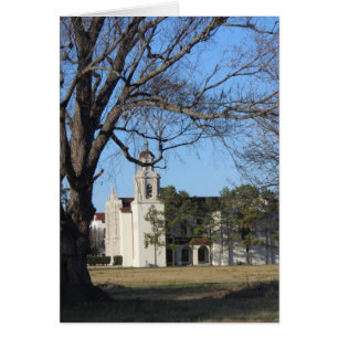 Gothic Fall Church Hälsningskort