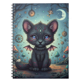Gothic Fantasy Baby KitBat Anteckningsbok