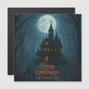 Gothic Fantasy Brött slott och konstgjord moonli