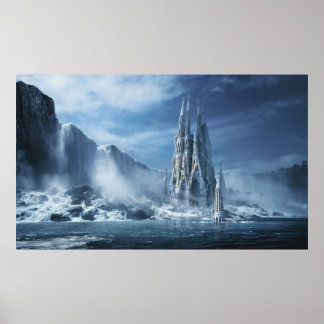 Gothic fantasy eller Expiatory temple Poster