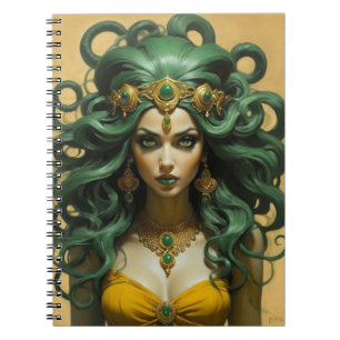 Gothic Fantasy: Medusas arabiska natt Anteckningsbok
