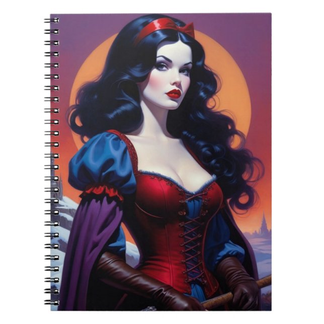 Gothic Fantasy Princess Anteckningsbok (Framsidan)