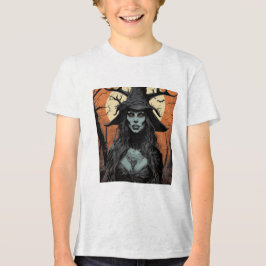 Gothic female demon t shirt