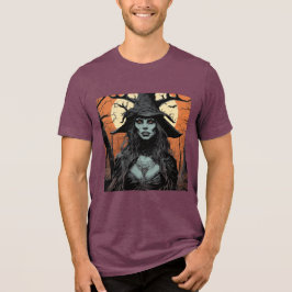 Gothic female demon t shirt