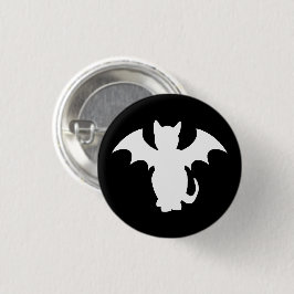 GOTHIC FLADDERMUS CAT PIN KNAPP