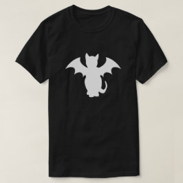 GOTHIC FLADDERMUS CAT SHIRT T SHIRT