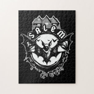 Gothic Fladdermus och Salem Witch House Pussel