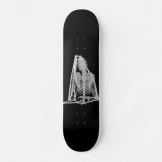 Gothic Fladdermus Skeleton Mini Skateboard Bräda 18,7 Cm