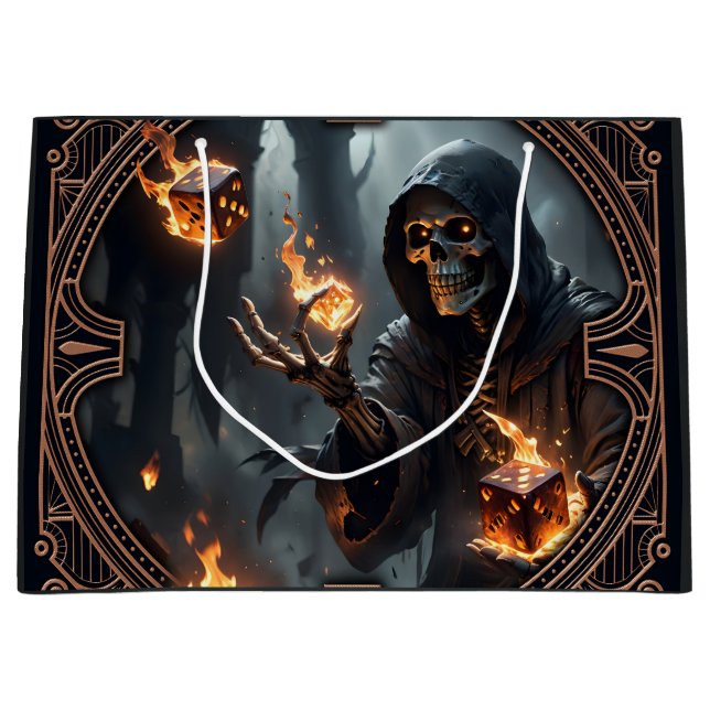 Gothic Flames, den brinnande lerans väktare. (Framsidan)