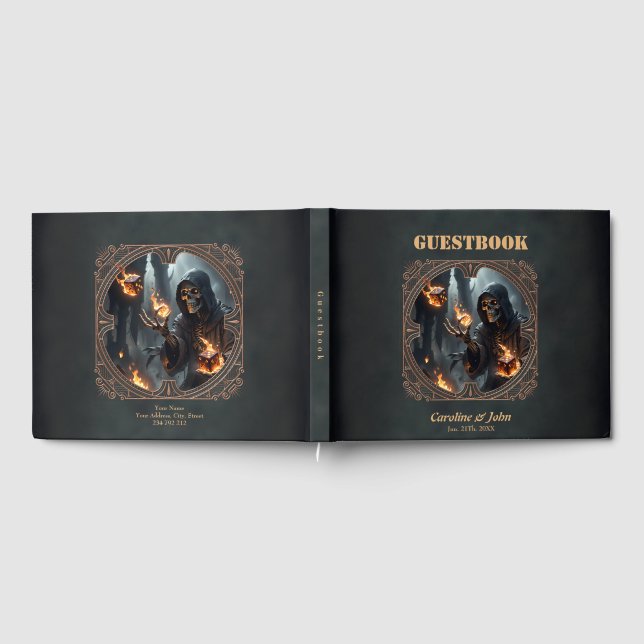 Gothic Flames, den brinnande lerans väktare. Gästböcker (Full)