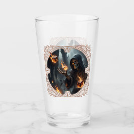 Gothic Flames, den brinnande lerans väktare. Glaskopp
