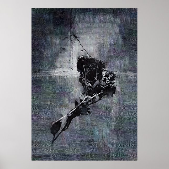 Gothic Flowers Poster (Framsidan)