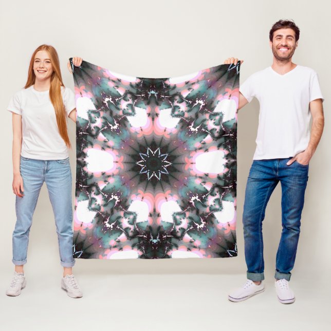 Gothic Frozen Winter-Spindelnätet Fleecefilt (På plats)