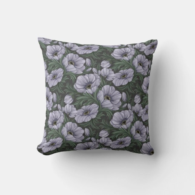 Gothic Gardenia Decorative Pillow Kudde (Framsida)