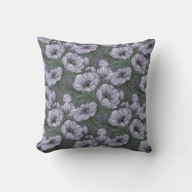 Gothic Gardenia Decorative Pillow Kudde (Framsida)