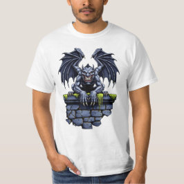Gothic Gargoyle: Guardian of the Night T Shirt