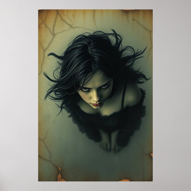 Gothic Gaze: Mörk Muse Poster (Framsidan)