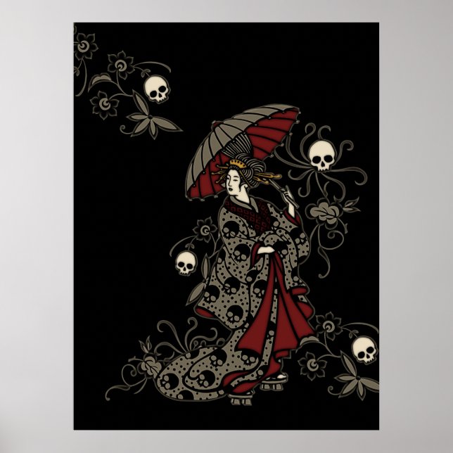 Gothic Geisha Poster (Framsidan)