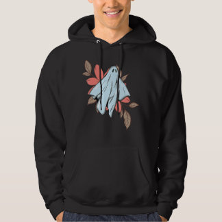 Gothic Ghost Blommigt Fall Autumn Women's Hallowee Hoodie