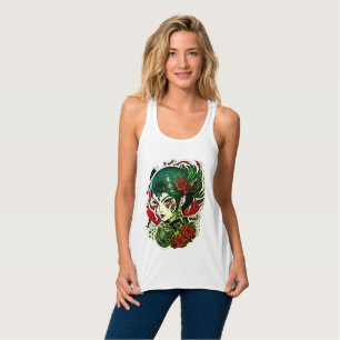 Gothic Girl Linne Med Racerback