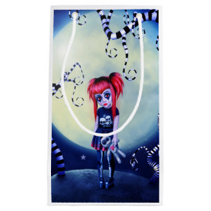 Gothic Girl voodoo doll and creepy vines
