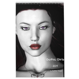 Gothic Girls 2 2011-kalender Kalender
