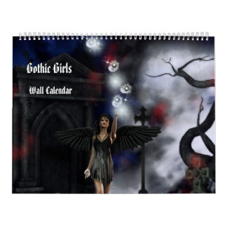 Gothic Girls Fantasy Art Calendar Kalender