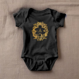 Gothic Glam | Baby Bodykostym | GULD T Shirt