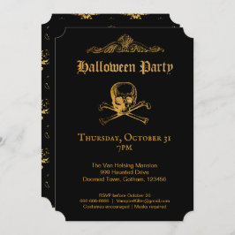 Gothic Glam | Inbjudan | w Information