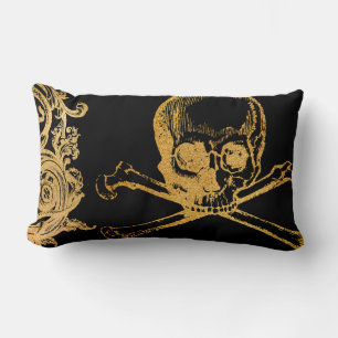 Gothic Glam Lumbalfyllning Guld & Black Lumbarkudde