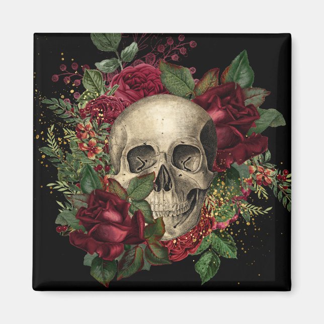 Gothic Glam | Magnet | Skal & Ro | Svart (Framsidan)