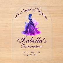 Gothic Glam Quince vattencolor lila dress