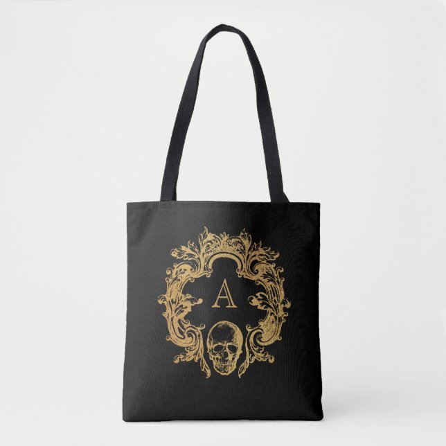 Gothic Glam | Tote | Monogram Tygkasse (Framsida)