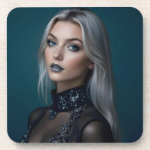 Gothic Grace: A Porträtt av Elegance