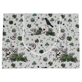 Gothic Grått St patricks day Blommigt Döskallars I