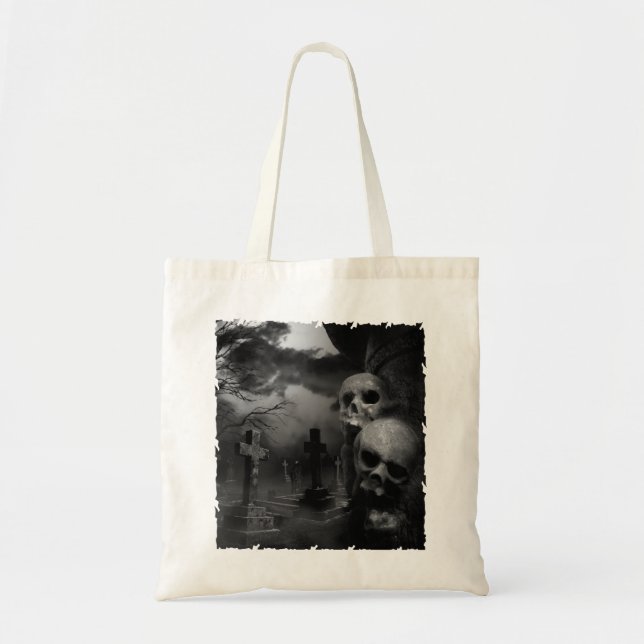 Gothic Graveyard Tygkasse (Framsidan)