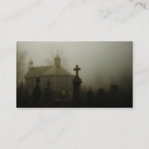 Gothic Graveyard Visitkort