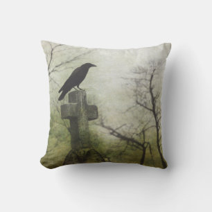 Gothic Grönt Mist Kudde