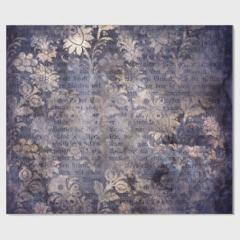 Gothic Grunge Indigo Presentpapper