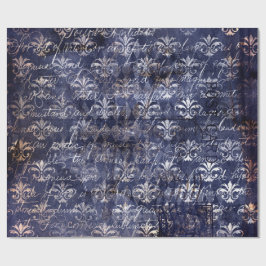 Gothic Grunge Indigo Presentpapper