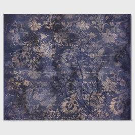 Gothic Grunge Indigo Presentpapper
