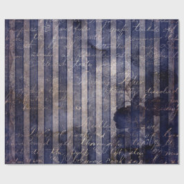 Gothic Grunge Indigo Presentpapper