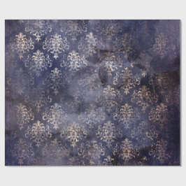 Gothic Grunge Indigo Presentpapper