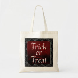 Gothic Halloween Bus eller godis Tygkasse