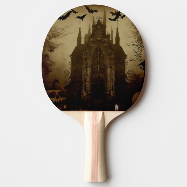 Gothic/Halloween/fall/pumpkin Pingisracket (Framsidan)