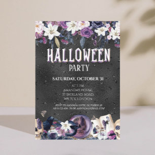 Gothic Halloween fest-inbjudan Inbjudningar