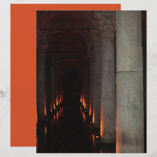 Gothic Halloween Hallway till helvetets skrapbok P