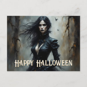 Gothic Halloween Night of Mystoppi Helg Vykort