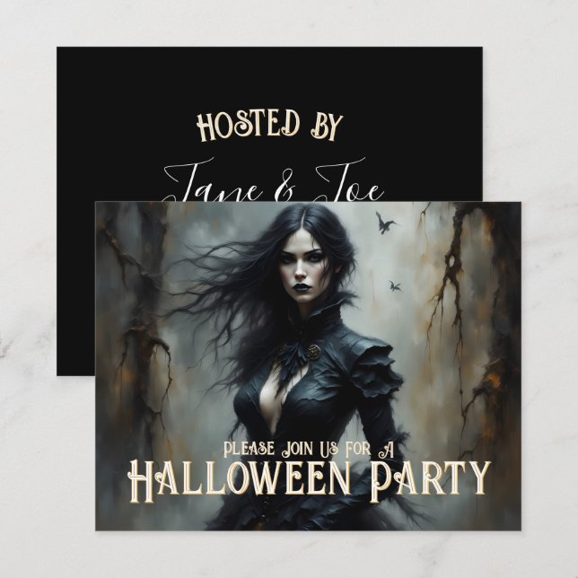 Gothic Halloween Night of Mystoppibjudande (Fram/baksida)