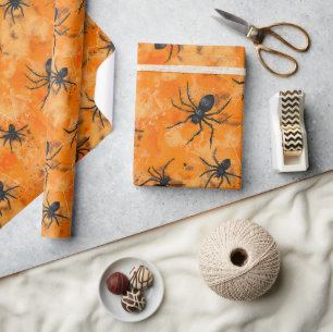 Gothic Halloween Spiders Spooky Season Presentpapper